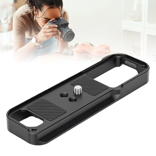 Placa de montaje inferior de camara XE5 resistente soporte para tripode y zapata rapida 2