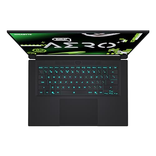 Image of Gigabyte Aero X16 Gaming Laptop - Copilot+ PC, 16 Inch, 165Hz WQXGA, Ryzen AI 7 350, NVIDIA RTX 5060 GPU, 32GB DDR5, Gen4 1TB SSD, Windows 11 Home, 2 Year Warranty, Aero X16 1VH93FRC64AH
