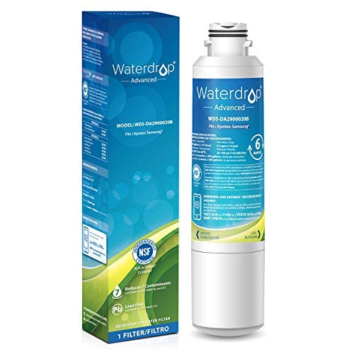 Waterdrop EDR3RXD1 Replacement for Everydrop® Filter 3, 4396841, 4396710, Kenmore® 46-9083, 46-9030, WD-F08 Refrigerator Water Filter