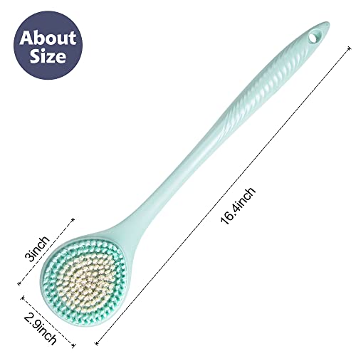 Bedelite BEUSS1BML2S1 Back Bath Brush Long Handle For Shower - Soft Brush For Men & Women thumb #2