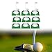 Menolana 9Pcs Putting Cup for Golf Practice Hole, Yard Portable Outdoor Train Aid with Flag, Green