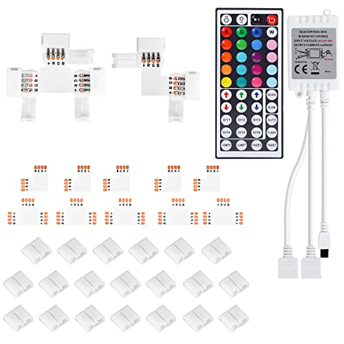 Supernight Rgb Light Strip Remote Controller And 4Pin Led Light Connectors #TOP6