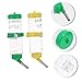 Toyvian 2pcs Automatic Pet Water Bottle for Rabbits and Chinchillas Flow Leak Design Durable Easy to Hang for Animal Cages