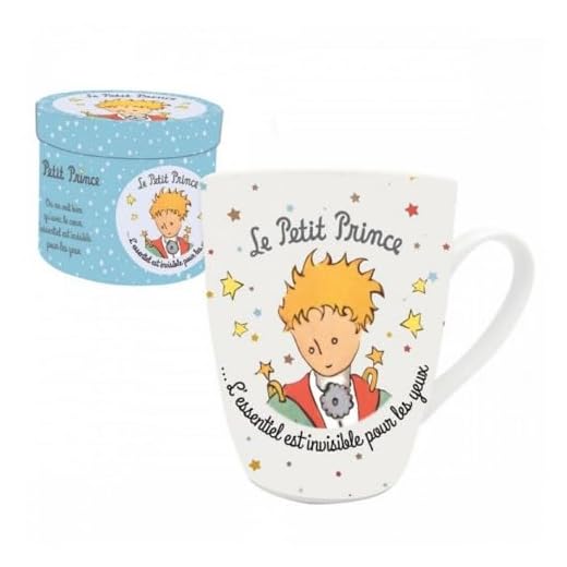 Le Petit Prince, Taza con dibujo de "El Principito" con caja azul, Enesco