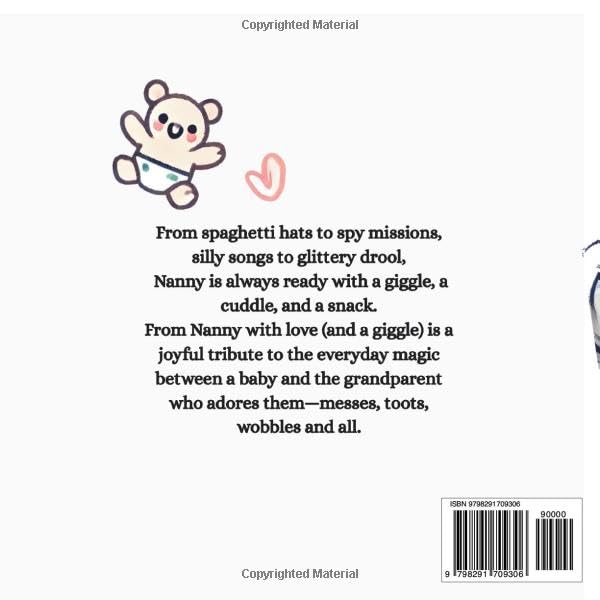 Baby Book from Nanny: From Nanny with Love and a Giggle: Warm hearted, Loving and Funny Story. Perfect for Newborn, Baby Shower, Welcome Home or Just Because (Baby Books from Grandparents) - Image 2