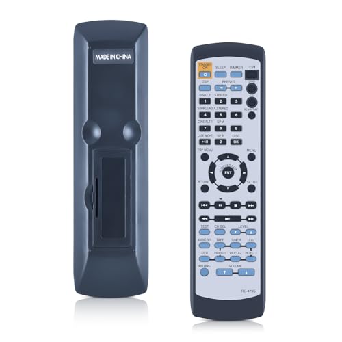 RC-479S New Replace Remote Control Compatible for Onkyo AV Receiver HTR320 HTR8230 HTS570 HTS670 HTS670S HTS677C OMT7761 TXSR302