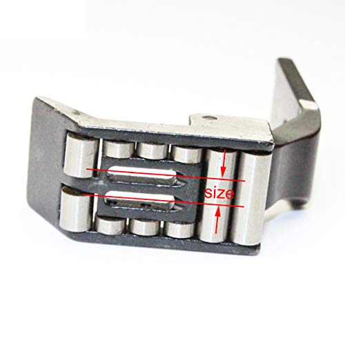 CKPSMS Pie Prensatela Rodillo 1/8" Compatible Singer Brother Juki miniatura 3
