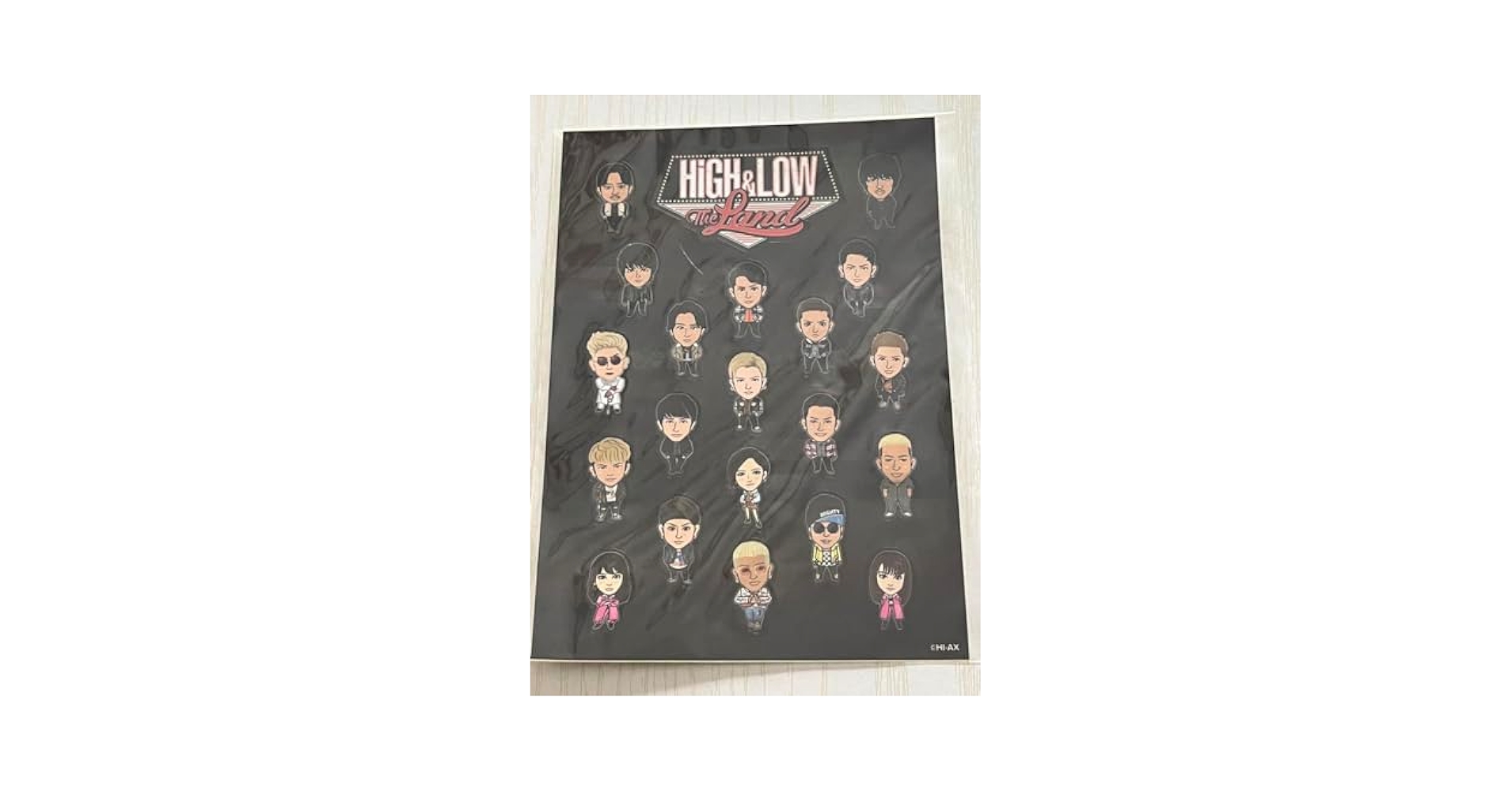 high&low シール Amazon.co.jp: ハイアンドロー HiGH&LOW THE LAND キャラ