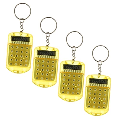 Angoily Stylish Calculator Keychain Compact Basic Calculator for Boys and Girls Students and Practical