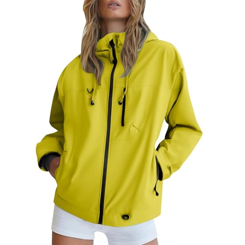 Chaqueta para correr mujer cortavientos impermeable ideal running exterior