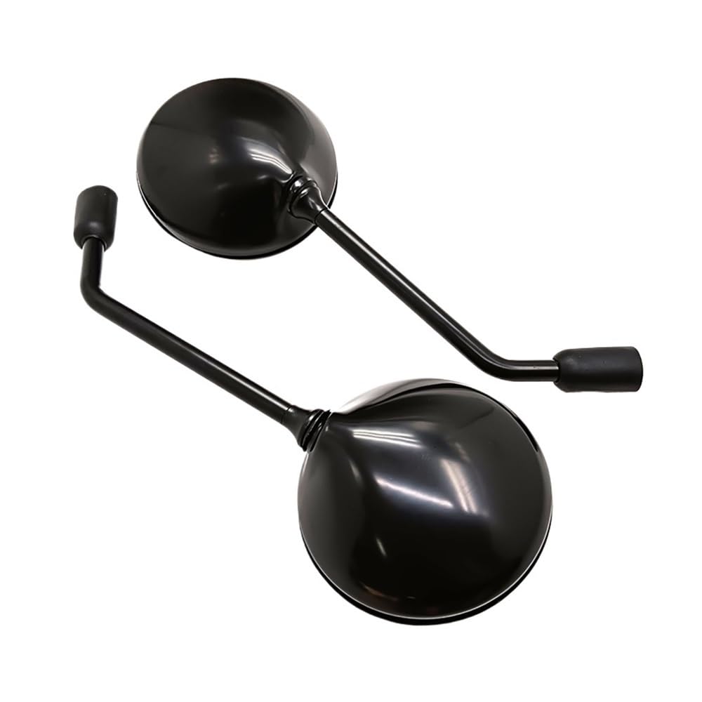 2 Unids/par Universal 10mm Motocicleta Espejo Scooter Espejos Retrovisores Lado Convexo Espejo Retrovisor Moto