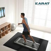 KARAT Bodenschutzmatte für Hartböden - Neo - Fußbodenschutz Schutzmatte Bürostuhl für Parkett Laminat Bodenmatte Bürostuhl - Stärke: 1,5 mm (Schwarz, 90 x 50 cm) – Ansicht 5