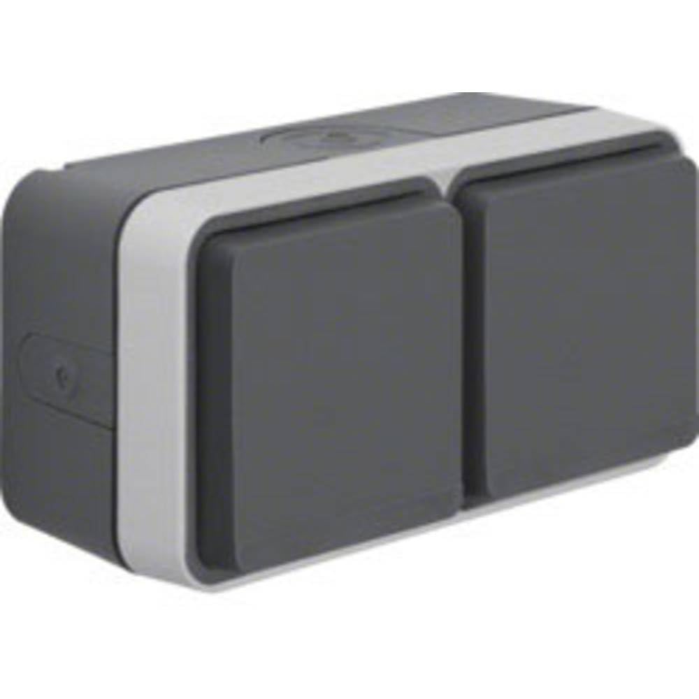 Berker 47753525 – Berk AP della Doppia Presa Schuko