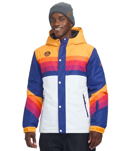 Tipsy Elves Men's Skiing Vintage Freestyler Insulated Jacket Size Large