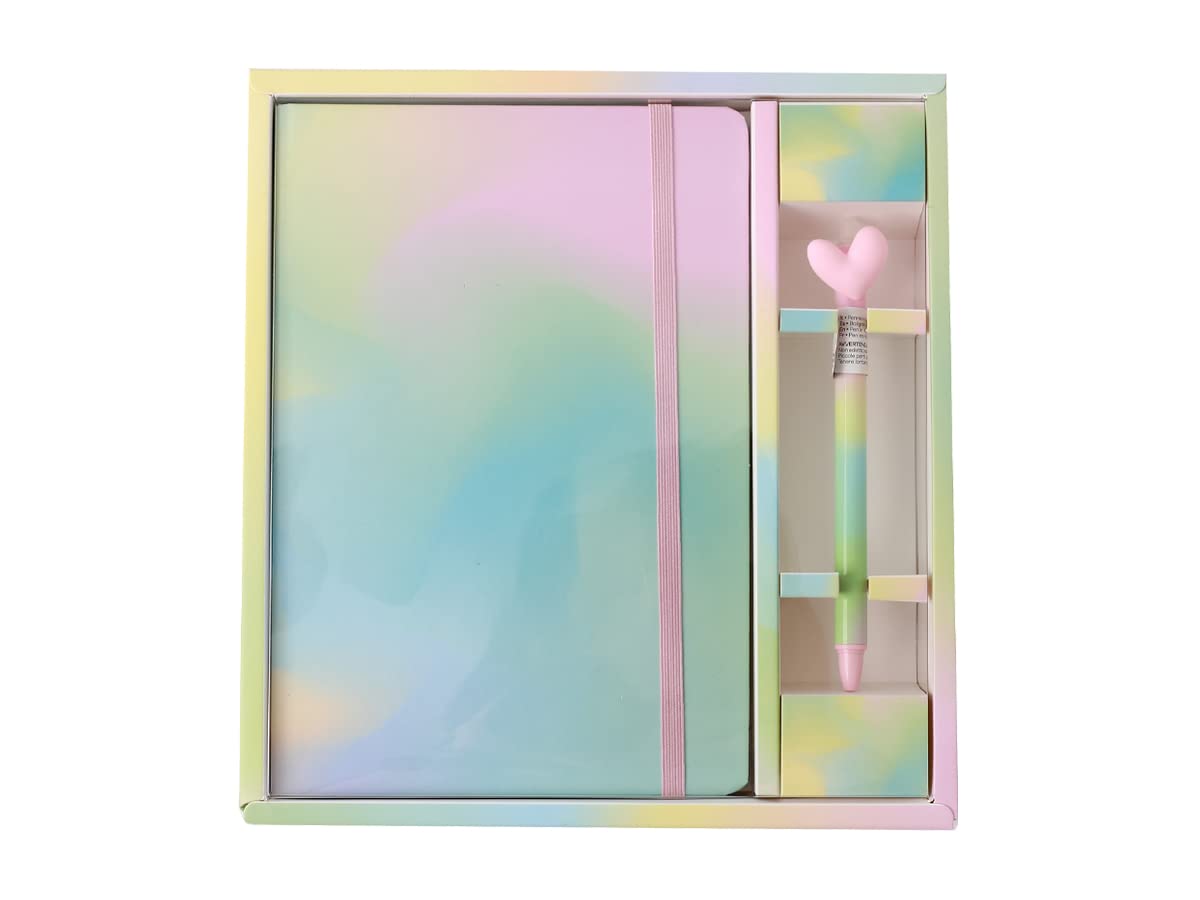 ITOTAL A5 Notebook + RAINBOW DREAM Pen Set