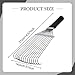 Horse Hair Grooming Comb Rake Livestock Shedding Comb Horse Hair Remover Livestock Brush Rake, 37cmx14cm