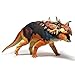 Creative Beast Studio Beasts of The Mesozoic: Ceratopsian Series Spiclypeus 1:18 Scale Action Figure, Multicolor