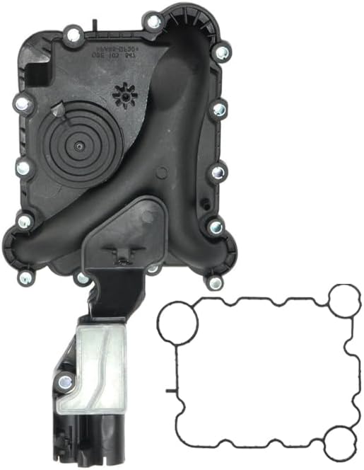 06E103547 Engine Oil Separator Crankcase Vent Valve Kit for AU D1 A4 A5 A6 A7 A8 Q5 C6 4F06E103547 06E103547A 06E103547E - (Color: Seperator)
