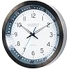 La Crosse Technology Atomic Wall Clock, Metal, 10 (404-54667)