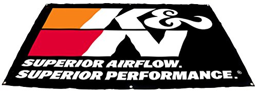 K & N kn89 - 11839 Bandiera di nylon 72 x 42