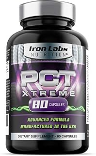PCT Xtreme | 80 Capsules | Post Cycle Support & Natural Testosterone Booster