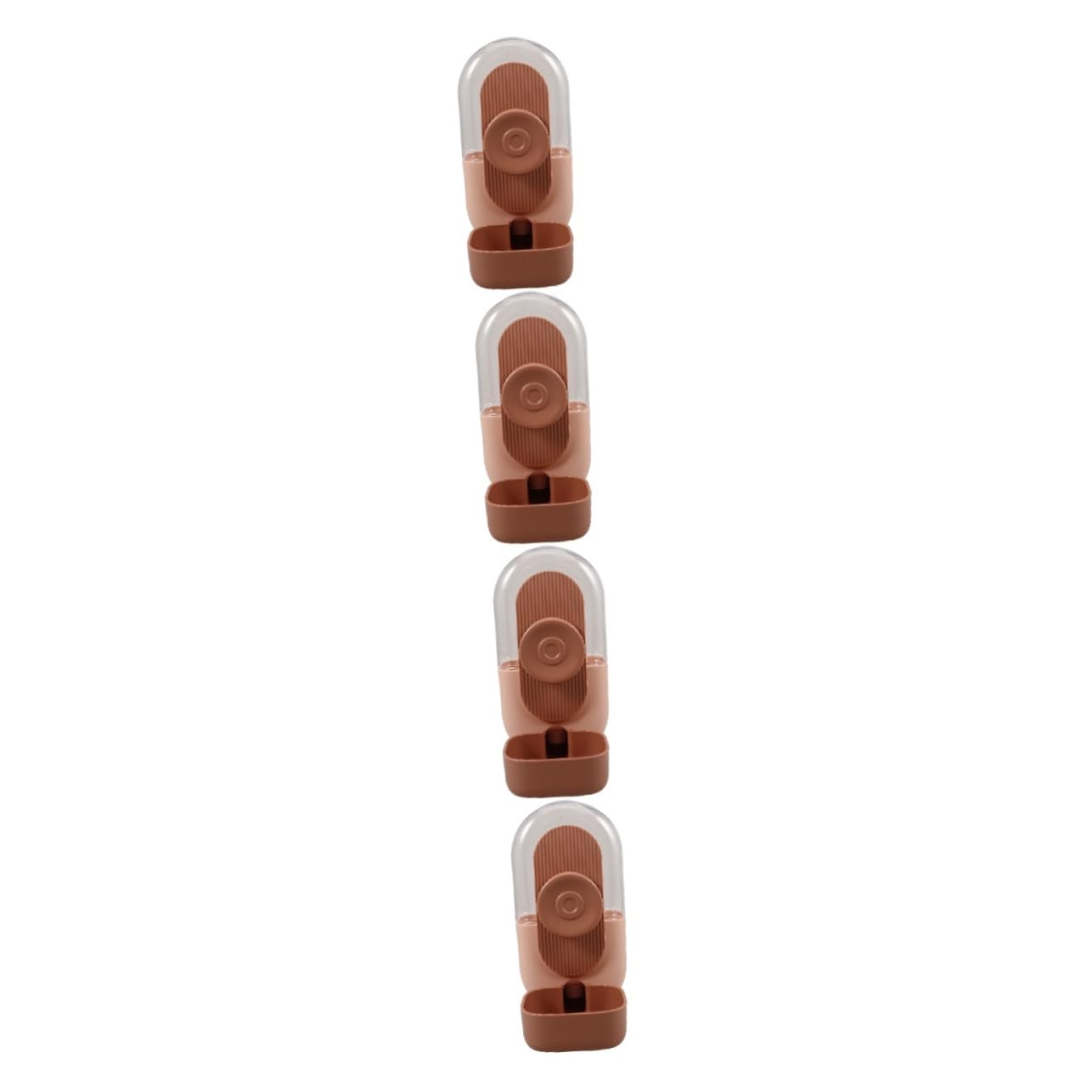 BESPORTBLE 4 Piezas Fuente De Agua para Mascotas Dispensador De Agua para Periquitos Bebedero Automatico para Perros Dispensador De Agua De Jaula Botella De Agua De Conejos Rosa Las Caderas