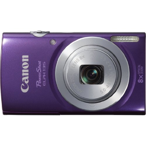 Canon PowerShot ELPH135 Digital Camera (Purple)