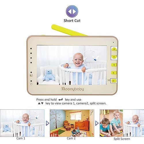 Image of Moonybaby Replacement Monitor, Only for Camera's S /N Number Starti with 08 or 810