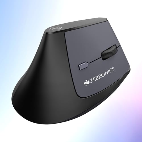 Add ZEBRONICS Jaguar V, Vertical Wireless Mouse, Dual Mode (2.4GHz + - Image 3
