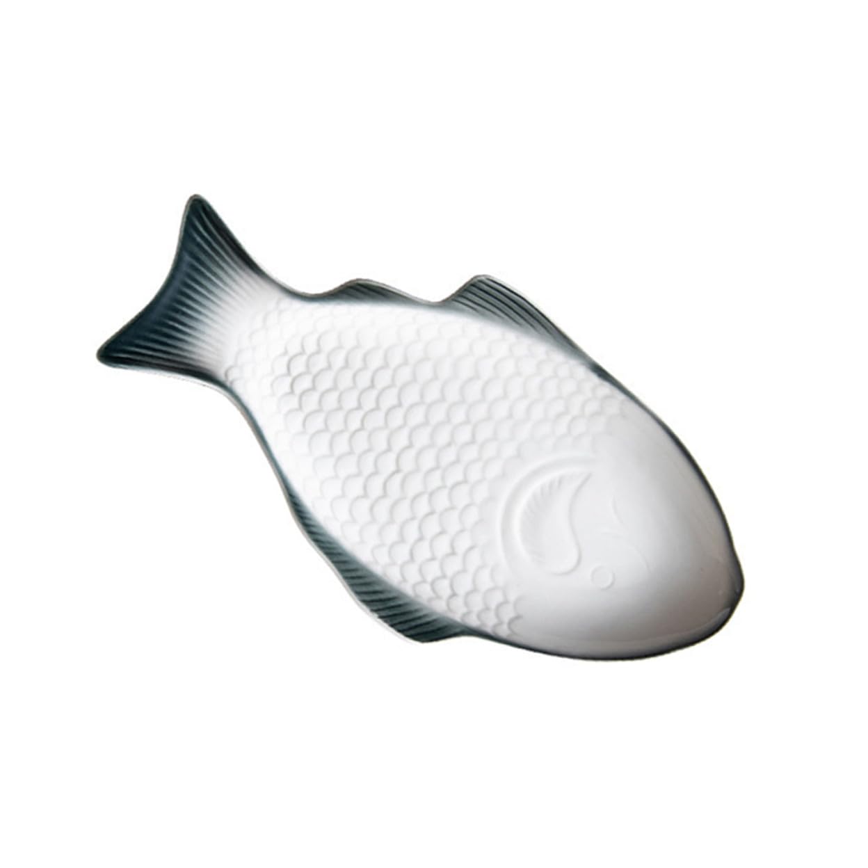 Gadpiparty Plato de Cerámica Multiusos Forma de Pez para Servir Aperitivos y Comidas Adecuado para Reuniones Familiares y Restaurantes Reuniones Familiares y Restaurantes