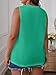 Bliwov Womens Summer Tank Tops Beach Vacation Casual Sleeveless Shirts Spring Fashion Outfits Workout Loose Fit Tees Blouses Dark Green