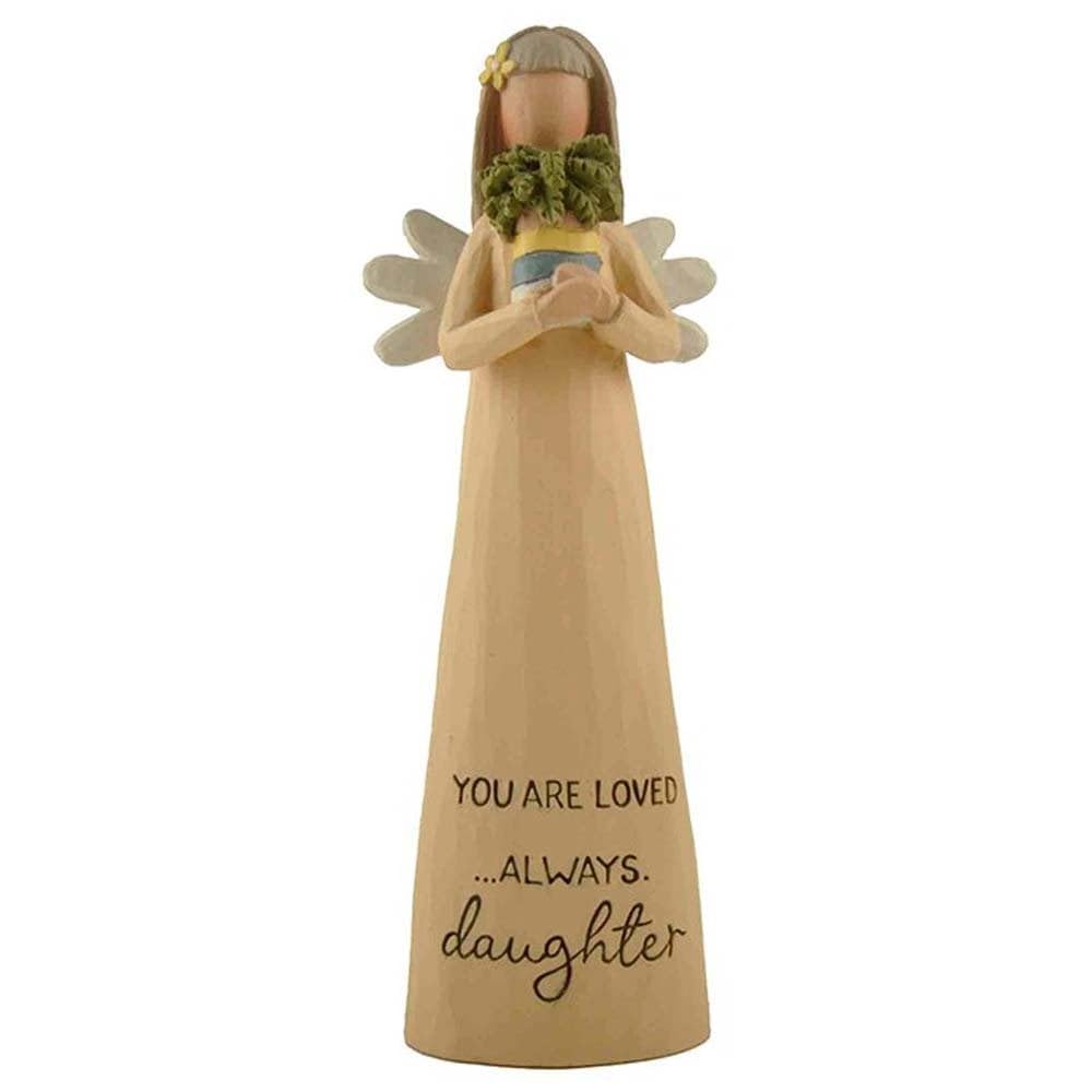 Feather & Grace Bright Blessings Daughter Angel Figurine K64045