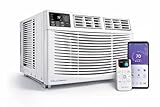 Classic America WiFi Compatible, Alexa Ready, Energy Saving, Window Mounted Air Conditioners (8000 BTU 12 CEER 120 VAC), Energy Star Certification, White