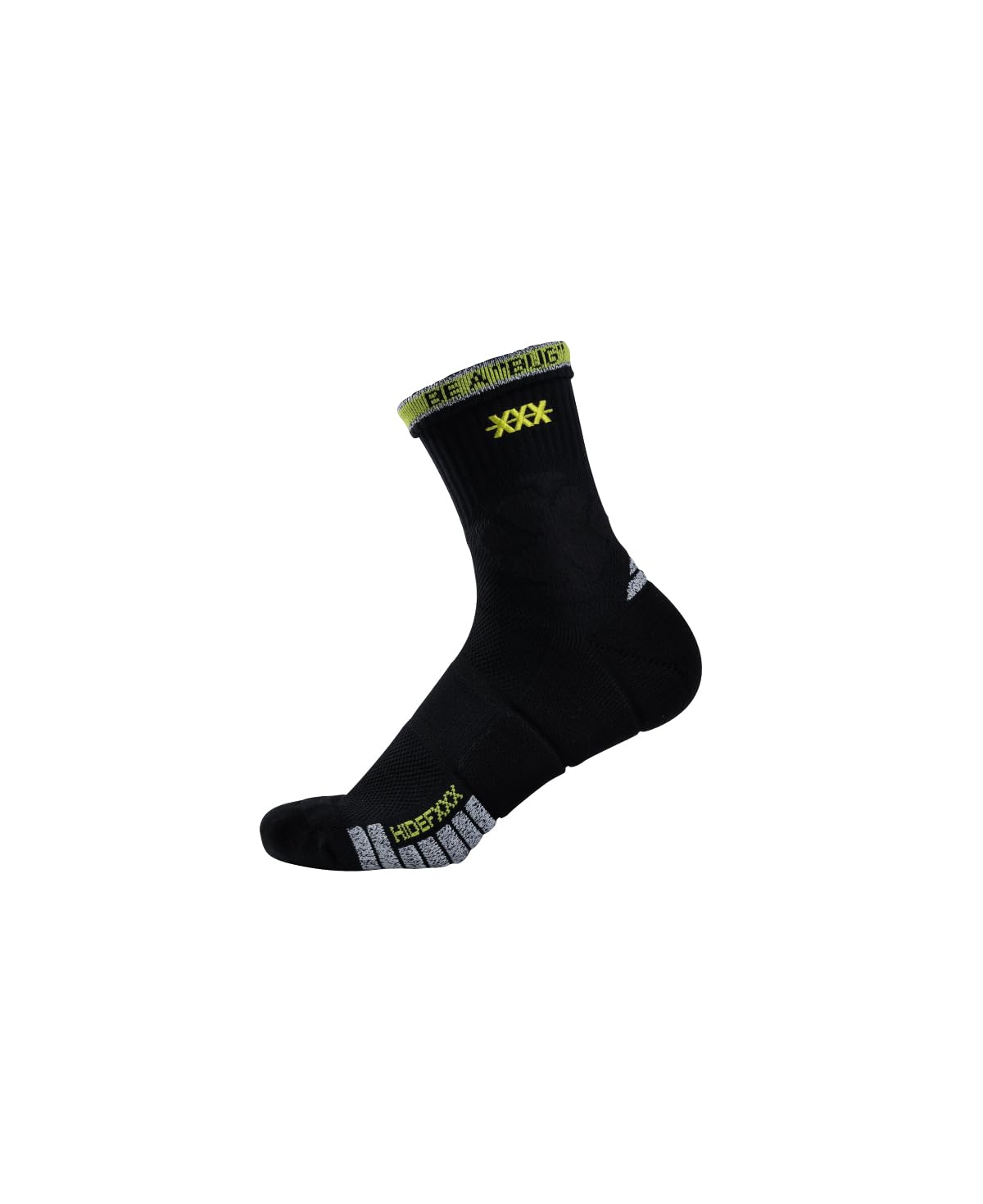 HideFxxx Basketball Socks for Men, Performance Cushioned Men's Athletic Ankle Socks, Player Edition Anti-Slip Sports Socks
