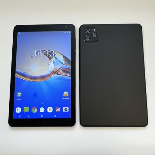 Image of Tablet with Keyboard,G1,10.1 inch Screen,3GB RAM,128G+128G Memory,4G LTE Android Tablet with Dual SIM Slots, 5MP+16MP Camera, 5000mAh Battery,Notebook Computer (Black, 4)