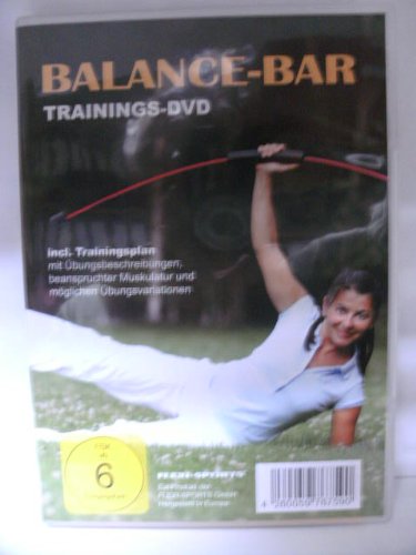 Balance-Bar ~ Trainings-DVD ~ incl. Trainingsplan mit Übungsbeschreibungen, beanspruchter Muskulatur und möglichen Übungsvariationen (ohne Übungsgerät) - Import Allemagne