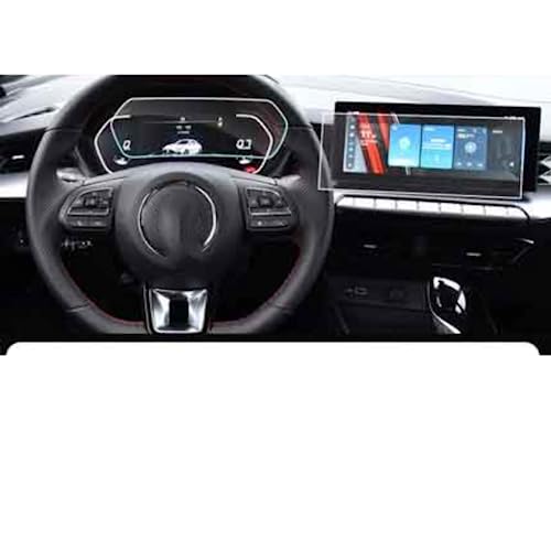 Verre trempé premium MG5 GT protecteur écran tactile navigation et instrument de bord