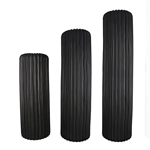 Casablanca Deko große Vase XL - Keramikvase matt schwarz - Dekoration...