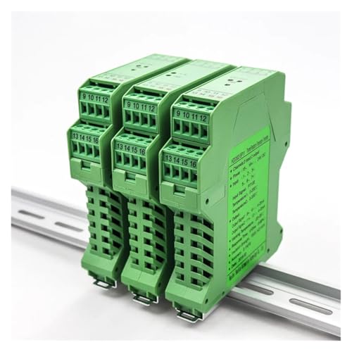FTMRBOQI Convertidor de señal de Temperatura PT100, 1 Entrada, 2 Salidas, termopar de 24 V CC a aislador de 4-20 mA(24V_TC B 0-1800C)