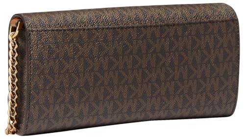 Michael Kors Women's Jet Set Medium 2-in-1 Wallet On Chain Crossbody Bag, Gold-Tone Hardware/Brown/Acorn by Michael Kors - Image 3