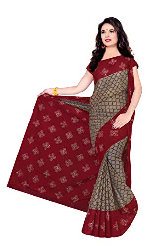 Image of TAMAIRA FASHION Mulmul Pure Cotton Saree For Woman |Office Wear Daily Wear Sarees For Women Without Blouse Piece(Available in 15 Colours)