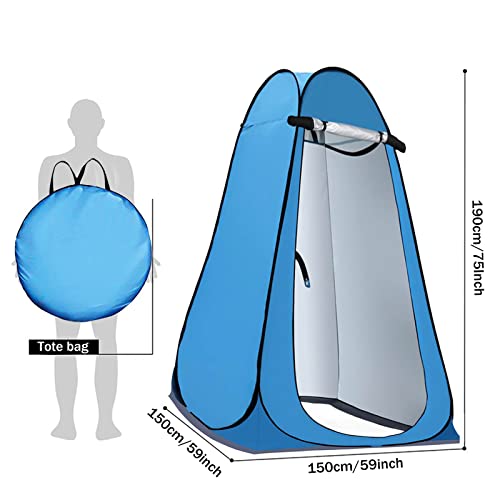 Shower Tent Pop Up Privacy Tents Portable Changing Dressing Room Shelters Room Outdoor Camping Bathroom Toilet Tent With Tote Bag Waterproof For Outdoors Indoors Hiking Beach Sun Shelter Picnic #TOP4