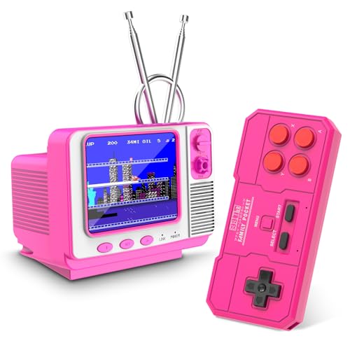 Retro Handheld Game Console - GV300S 42 JALECO+168 Classic Games Mini TV Style with 3.0 Inch IPS...