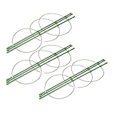 HEMOTON 3Stücke Pflanzenstützkäfig für Kletterpflanzen Robuste Metallrankhilfe für Gemüse Tomaten und Wetterfestes und Langlebiges Blumengitter für Garten