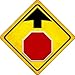 Stop Ahead Novelty Metal Crossing Sign CX-446