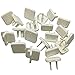 20PackWhite Outlet Covers with Hidden Pull Handle Baby Proofing Plug Covers 2-Prong and 3-Prong Electrical Outlet Cap, Safety Power Outlet Plug Covers,Protectors Kid Proof Outlet Cap