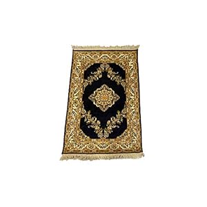 Indiaas handgemaakt traditioneel Perzisch ontwerp kasjmier zijden tapijt en muur opknoping maat 2X3 voet JBC05