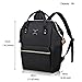 Bebamour Travel Backpack for Women and Men Laptop Rucksack 15.6 inch Classic Waterproof College Travel Business Bags Dipaer Backpack（Black）