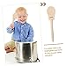 Vaguelly Wooden Castanet Percussion Instrument Creative Educational Musical for Easy to Play Develops Rhythm and Hearing Skills Safe Smooth Surface