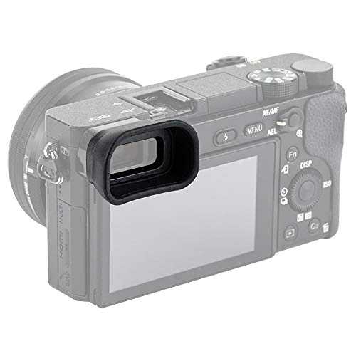 PROfezzion Visor Ocular Silicona Suave de Largo y Extendido para Sony Alpha A6300, A6100, A6000, NEX7, NEX6 Reemplazo Sony FDA-EP10